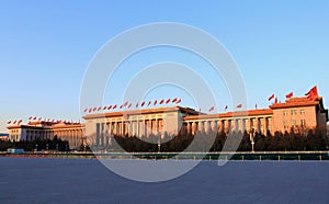 The Great Hall of the people in China