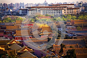 Great Hall Red Pavilion Beijing China