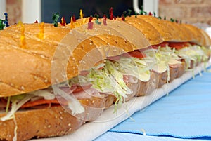 Great Hoagie Sandwich photo