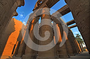 Great Hypostle Hall at Karnak Temple. Luxor, Egypt