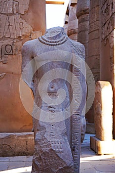 Great Hypostyle Hall and clouds at the Temples of Karnak