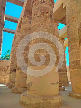 The Great Hypostyle Hall At Karnak