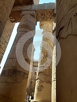 Great hypostyle hall - Temple of Karnak - Egypt