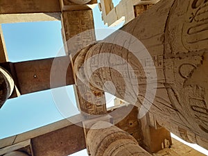 Great hypostyle hall - Temple of Karnak - Egypt