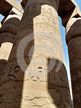 Great hypostyle hall - Temple of Karnak - Egypt