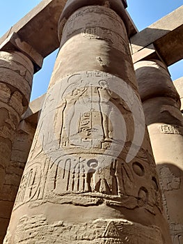 Great hypostyle hall - Temple of Karnak - Egypt