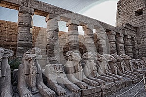 Great Hypostyle Hall at the Temples of Karnak