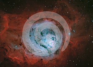 Great Lagoon Nebula in Sagittarius, Messier 8