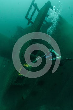 Great Lakes shipwreck Prins Willem V photo