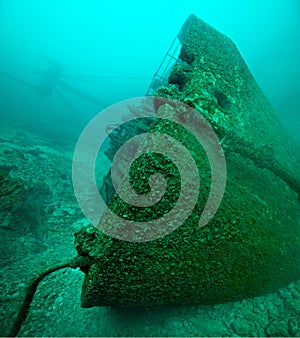 Great Lakes shipwreck Prins Willem V photo