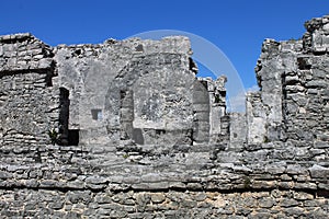 Great Lord`s Palace Ruins - Tulum, Mexico
