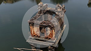 Great Masterpiece of Stone Architecture, Santhebennur Pushkarini, Devangere, Karnataka, India