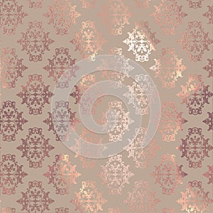 Great metalline daintiness pattern backdrop - pale pink damask background - shabby chic pageantry texture