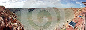 A Great Meteor Crater Panorama