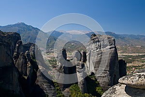 The great Meteora stones