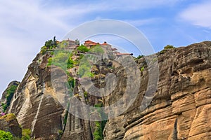 The Great Meteoron Monastery in Meteora, Greece photo