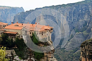 The Great Meteoron Monastery in Meteora, Greece