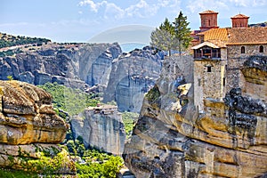 Great Monastery of Varlaam on the high rock in Meteora, Thessaly