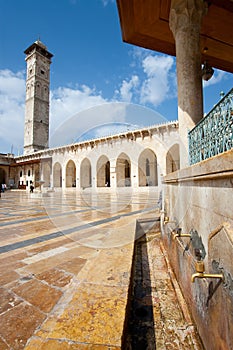 The great mosque in Alepo