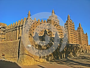 The Great Mosque of Djenne, Mali.