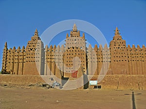 The Great Mosque of Djenne, Mali.