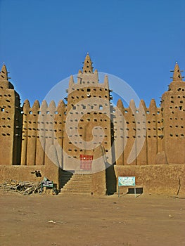 The Great Mosque of Djenne, Mali.