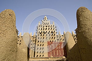 The Great Mosque of Djenne. Mali. Africa