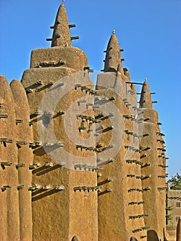 The Great Mosque of Djenne, Mali.