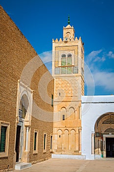 The Great Mosque of Kairouan in Tunisia