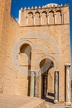 The Great Mosque of Kairouan in Tunisia