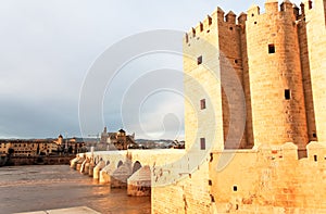 The Great Mosque and Roman Bridge, Cordoba, Spain