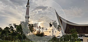Great Mosque of West Sumatra Indonesia
