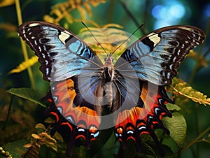 Great Nawab butterfly  Made With Generative AI illustration