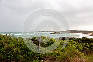 Great Ocean Road coast, Prince town beach, Victoria, Australia