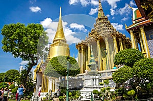 Great Palace Buddhist temple, Bangkok in Thailand