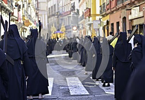 The great processions in the big cities