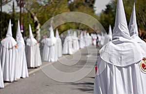 The great processions of sinners sometimes barefoot through the streets of the Catholic city