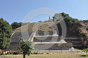 The Great Pyramid of Cholula, also known as Tlachihualtepetl , Mexico