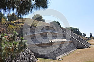 The Great Pyramid of Cholula, also known as Tlachihualtepetl , Mexico