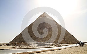 Great pyramid of Giza photo