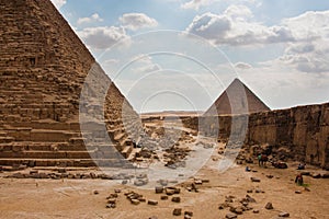 Great Pyramid at Giza Plateau