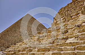 The Great Pyramid of Giza, Pyramid of Cheops, in Giza, Egypt