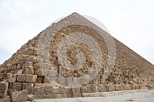 The Great Pyramid at the Giza Pyramid Complex in Giza, Egypt