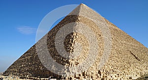 Great Pyramid of Giza. The Tomb of Pharaoh Khufu (Cheops).