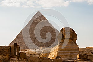 Great Pyramid and Great Sphinx