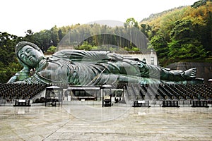 The Great Reclining Buddha at Nanzoin Temple, Fukuoka