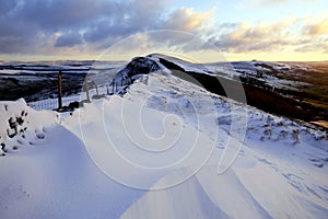 The Great Ridge, Derbyshire, UK.