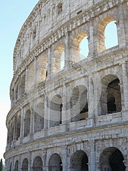 Great Roman Colosseum Coliseum, Colosseo , Flavian Amphitheat