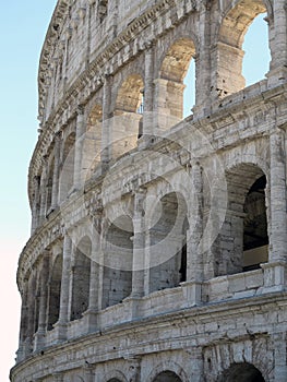 Great Roman Colosseum Coliseum, Colosseo , Flavian Amphitheat