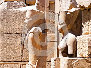 The great ruins of Karnak.